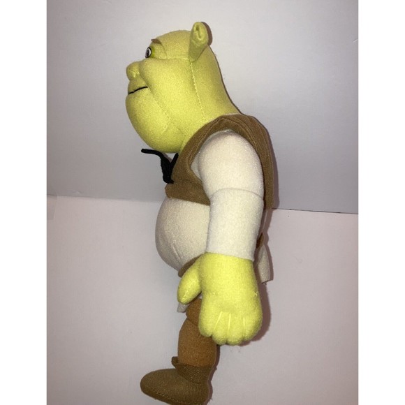Shrek Green Ogre Stuffed Toy Plush Doll Animals 11"Shrek 2 DreamWorks Nanco 2004 - Picture 9 of 12